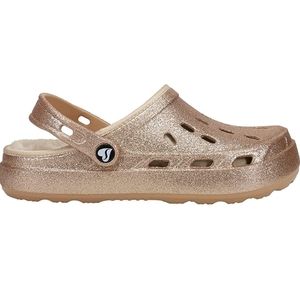 Skechers Gold Crocs Clogs